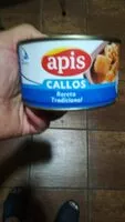 Mängden socker i Callos Apis 390 GR.
