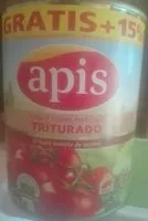 Mängden socker i Tomate Triturado