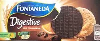Mängden socker i Digestive chocolate negro y naranja