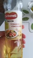 Mängden socker i Vinagre de vino blanco