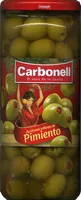 Mängden socker i Aceitunas verdes rellenas de pimiento