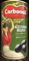 Mängden socker i Aceitunas Negras sin hueso