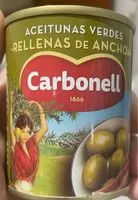 Mängden socker i Aceitunas verdes rellenas de anchoa