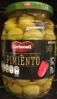 Mängden socker i Aceitunas Verdes Rellenas con Pasta de Pimiento