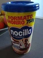 Mängden socker i Nocilla la autentica