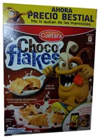 Mängden socker i Choco Flakes de Cuétara