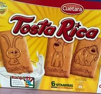 Mängden socker i TOSTA RICA