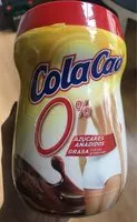 Mängden socker i Colacoa 0%