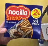 Mängden socker i nocilla sticks