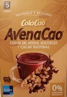 Mängden socker i Avena Cao