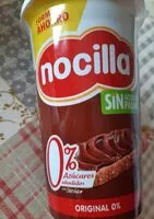 Mängden socker i Nocilla 0% Azúcares añadidos
