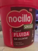 Mängden socker i Nocilla profesional
