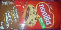 Mängden socker i Cookies rellenas de Nocilla