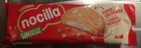 Mängden socker i Cookies Nocilla blanca