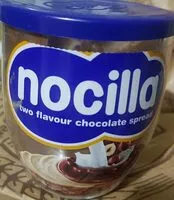 Mängden socker i Nocilla Two flavour