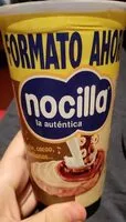 Mängden socker i Nocilla