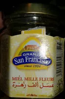 Mängden socker i Miel Mille Fleurs San Francisco