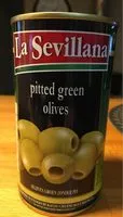 Mängden socker i Olives La Sevillana Pitted Green In Can 370ML 1 / 24