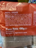 Mängden socker i Sobaos