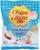 Mängden socker i Chupa Chups Creamy Lollipops 10 X 11G