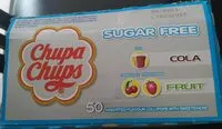 Mängden socker i Chupa Chups Sugar Free