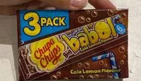 Mängden socker i Chupa Chups Big Babol Cola-lemon 3pack