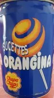 Mängden socker i packs 50 sucettes Orangina Chupa Chups