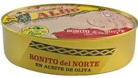 Mängden socker i Bonito del norte en aceite de oliva