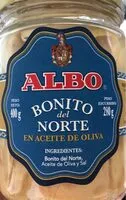 Mängden socker i Bonito del norte en aceite de oliva