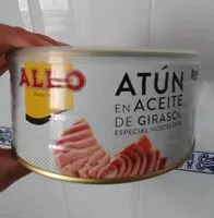 Mängden socker i Atun en aceite de girasol