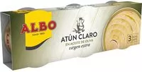 Mängden socker i Atún claro en aceite de oliva virgen extra