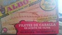 Mängden socker i Filetes de caballa en aceite de oliva