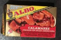 Mängden socker i Calamares en salsa americana trozos