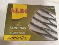 Mängden socker i Sardinillas en aceite de oliva