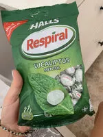 Mängden socker i Respiral eucaliptus mentol