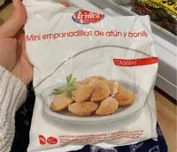 Mängden socker i Mini empanadillas de atún y bonito