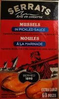 Mängden socker i Mejillones de las rías bajas en escabeche