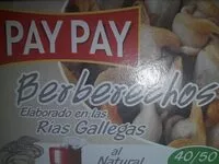 Mängden socker i Berberechos pay pay