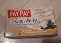 Mängden socker i Xipirons Oli Pay Pay