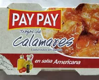 Mängden socker i Calamares Pay Pay Trozos Salsa Americana 80 GR P-3