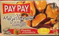Mängden socker i Mejillones de las Rias Gallegas