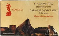 Mängden socker i Calmars (Morceaux) à l'encre