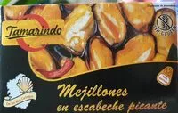 Mängden socker i Mejillones en escabeche picante
