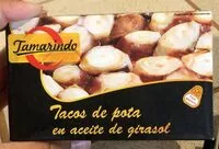 Mängden socker i Tacos de pota en aceite de girasol