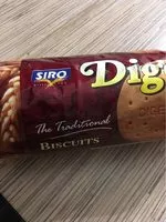 Mängden socker i Digestive