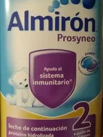 Mängden socker i Almirón prosyneo