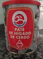 Mängden socker i Paté de hígado de cerdo