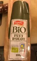 Mängden socker i Fuet d'olot