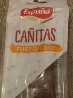 Mängden socker i Fuet d'olot