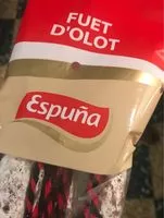 Mängden socker i Fuet d'olot